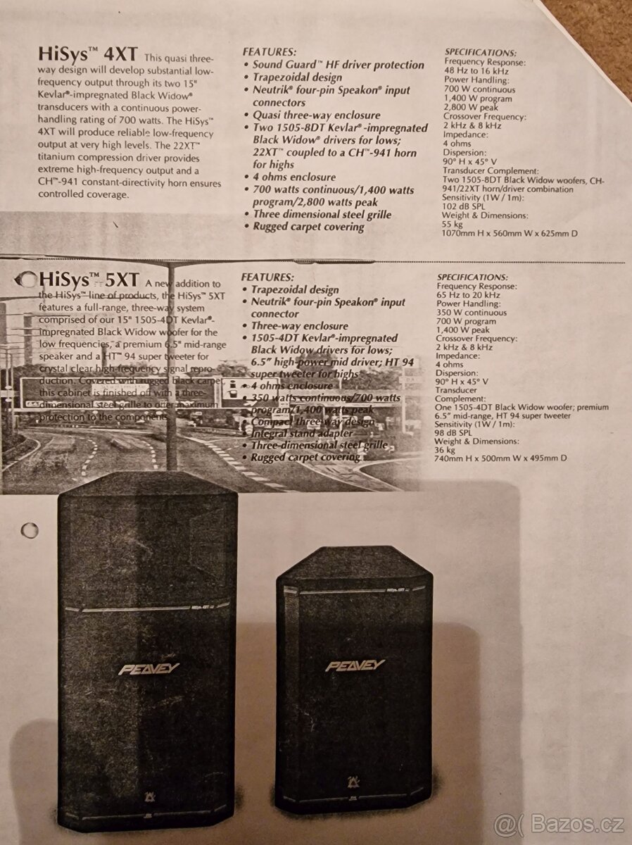 Peavey HiSys4XT - znížená cena - 2