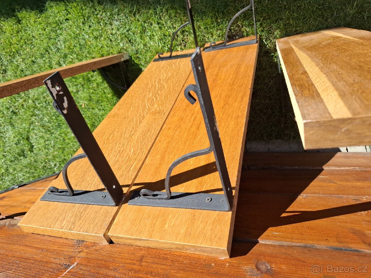 Polička s kovovým držákem Ikea - 2