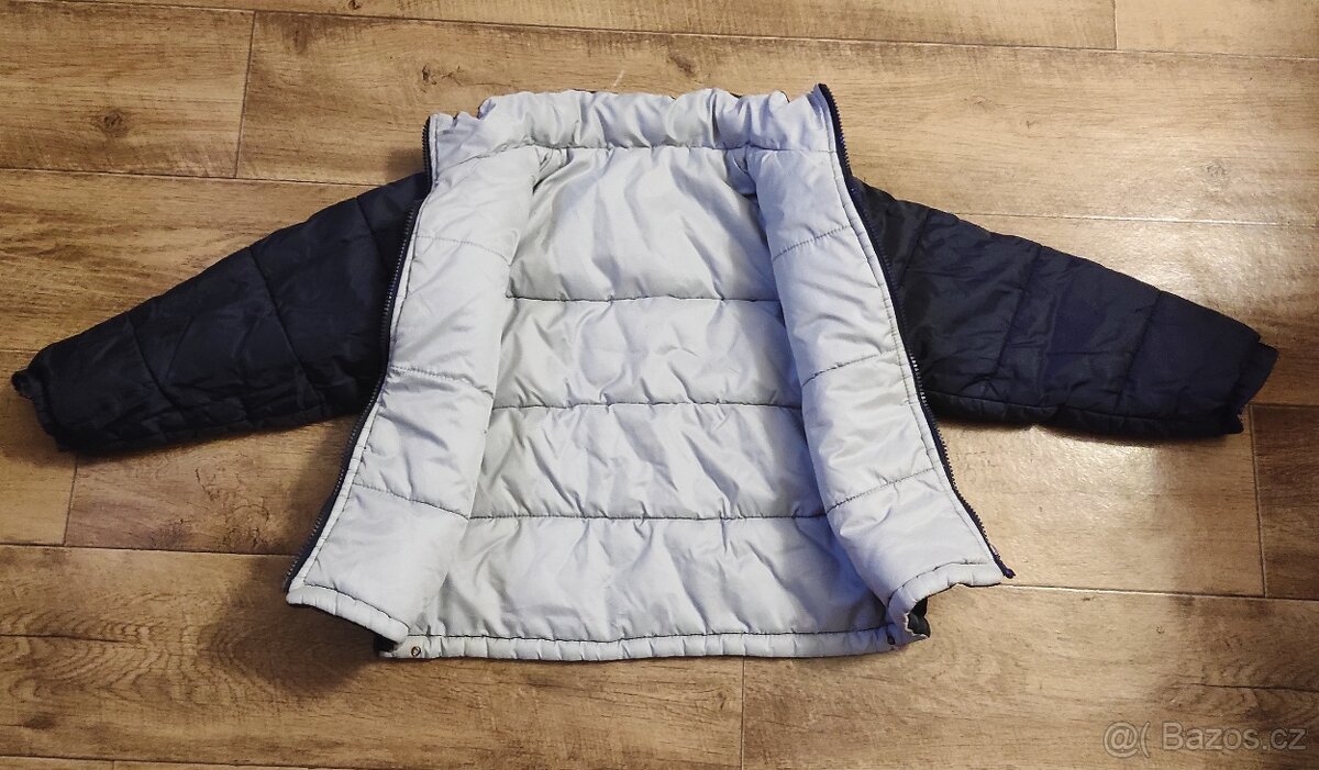 Oboustranná unisex bunda vel.110 - 2