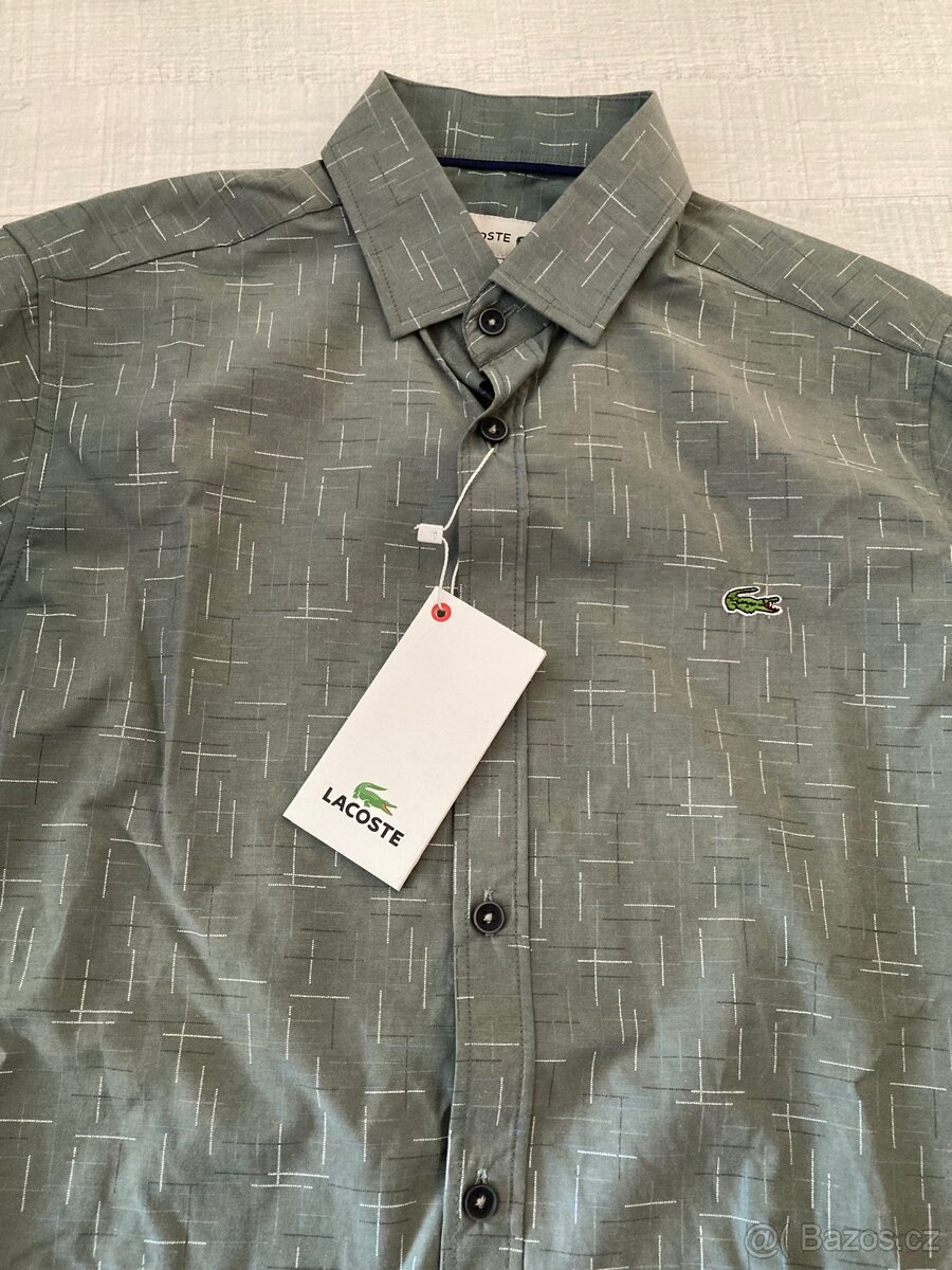 Pánská košile LACOSTE - NOVÁ s visačkou - 2
