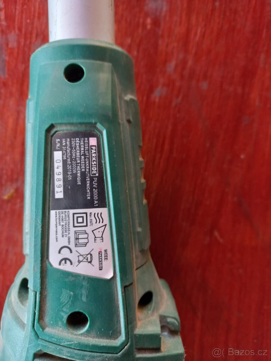 elektrický likvidátor plevele Parkside - 2