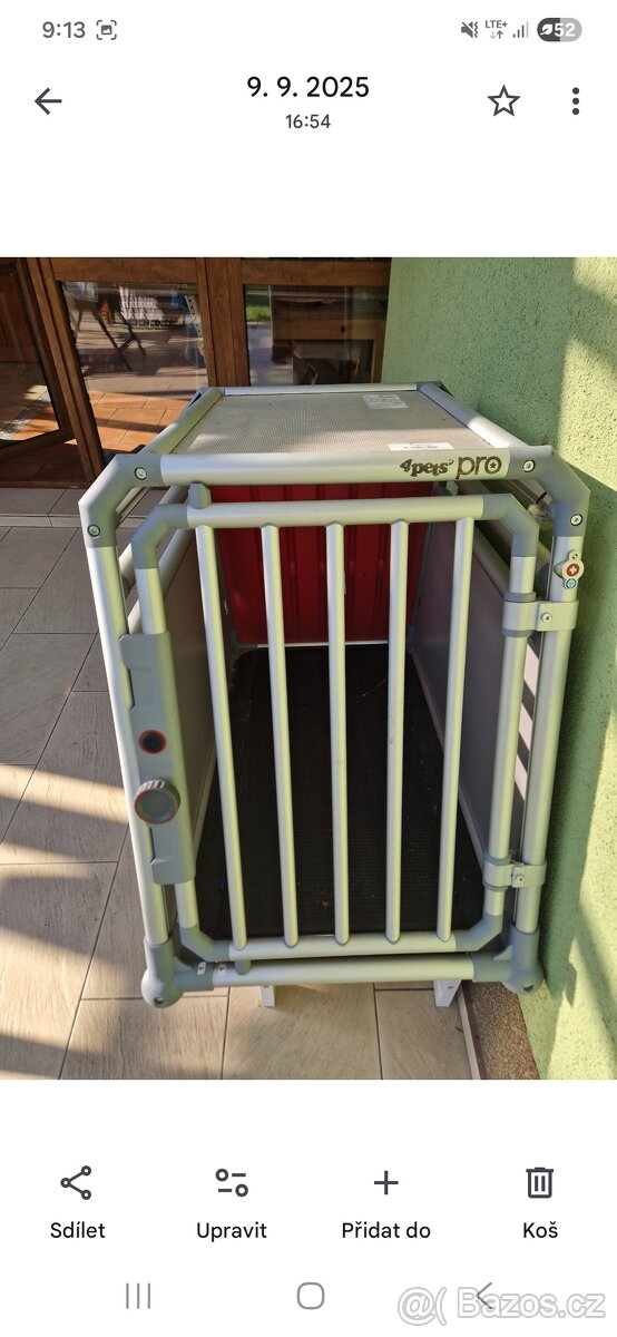 Klec do auta 4pets PRO - 2