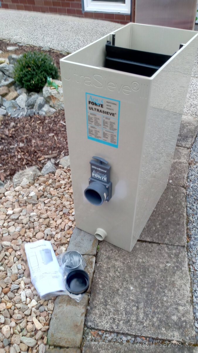 Jezírková filtrace, technika - 2