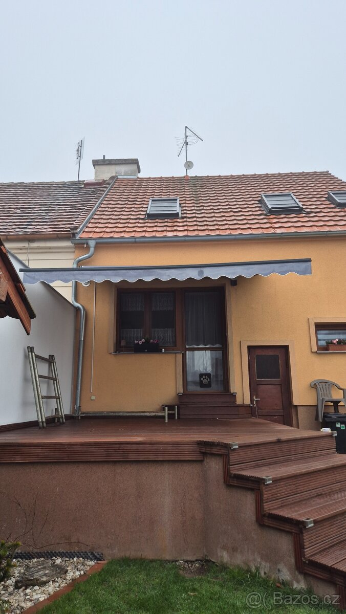 Elektrická markýza 400x350 antracit Led osvětlení - 2