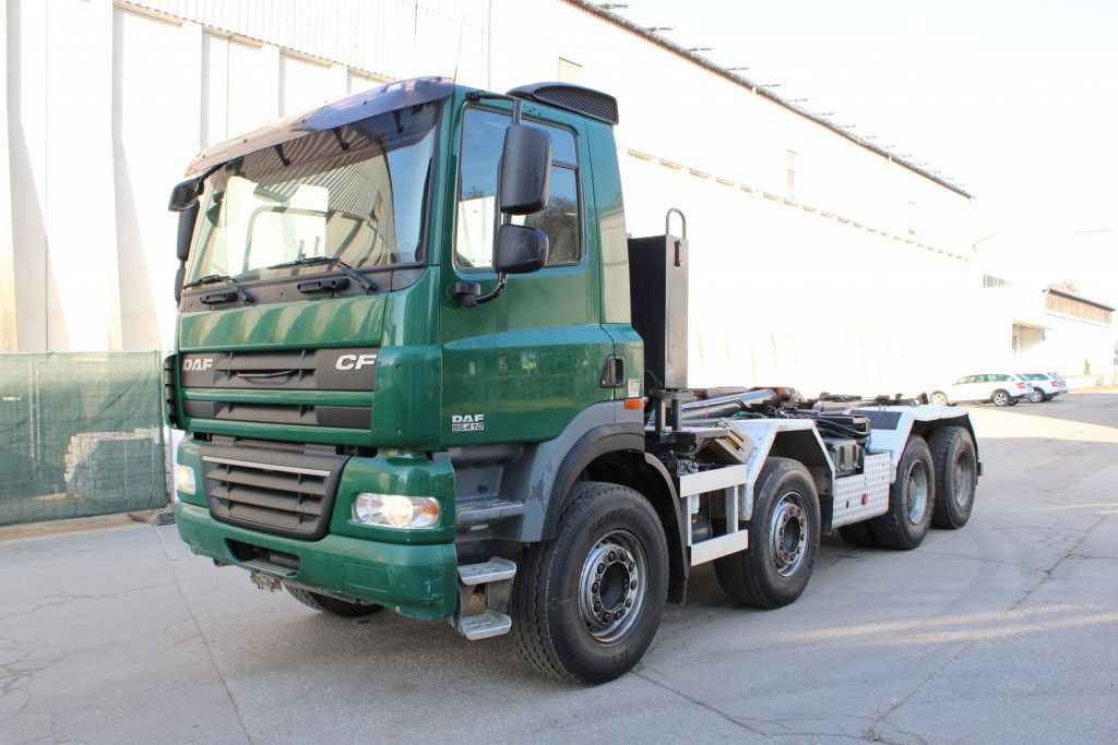 Eur5 kontejner 8x4 DAF retarder - 2