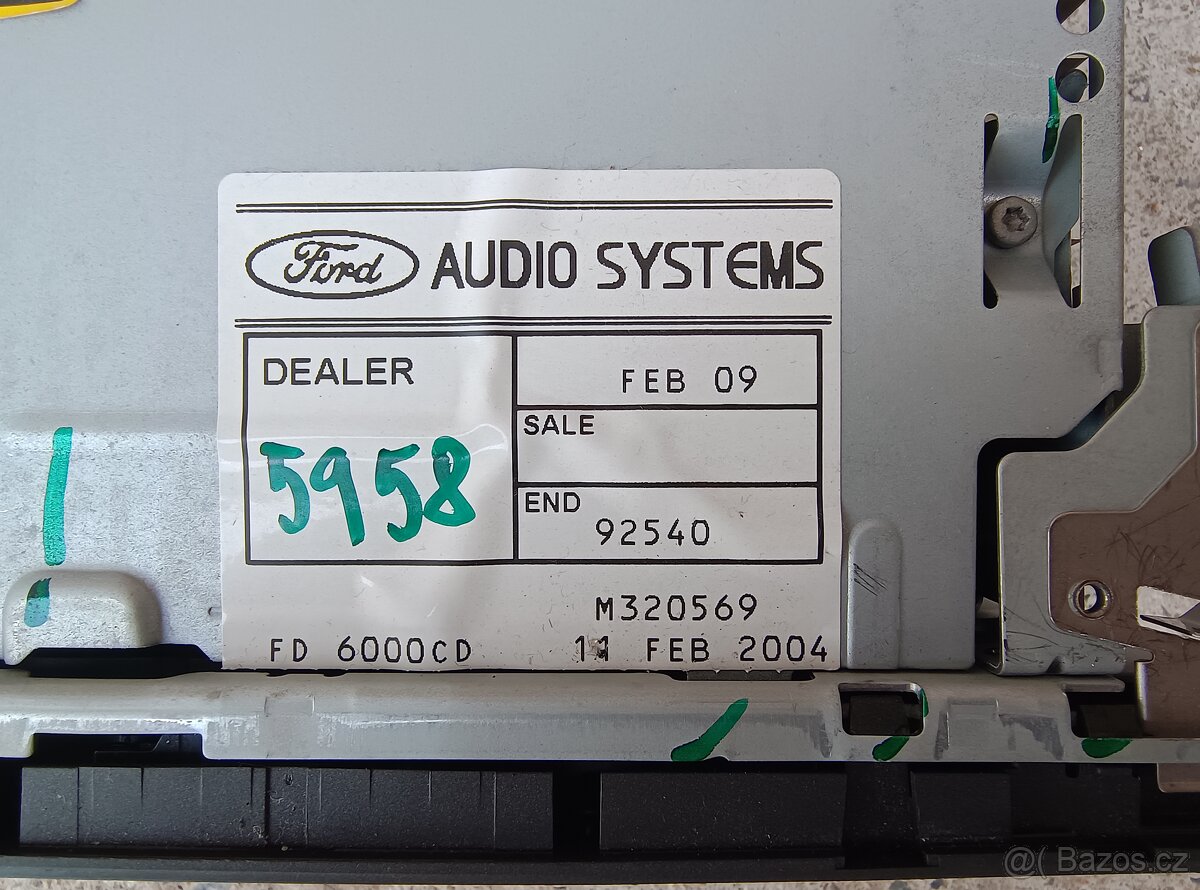 Ford Mondeo 2004 autoradio - 2