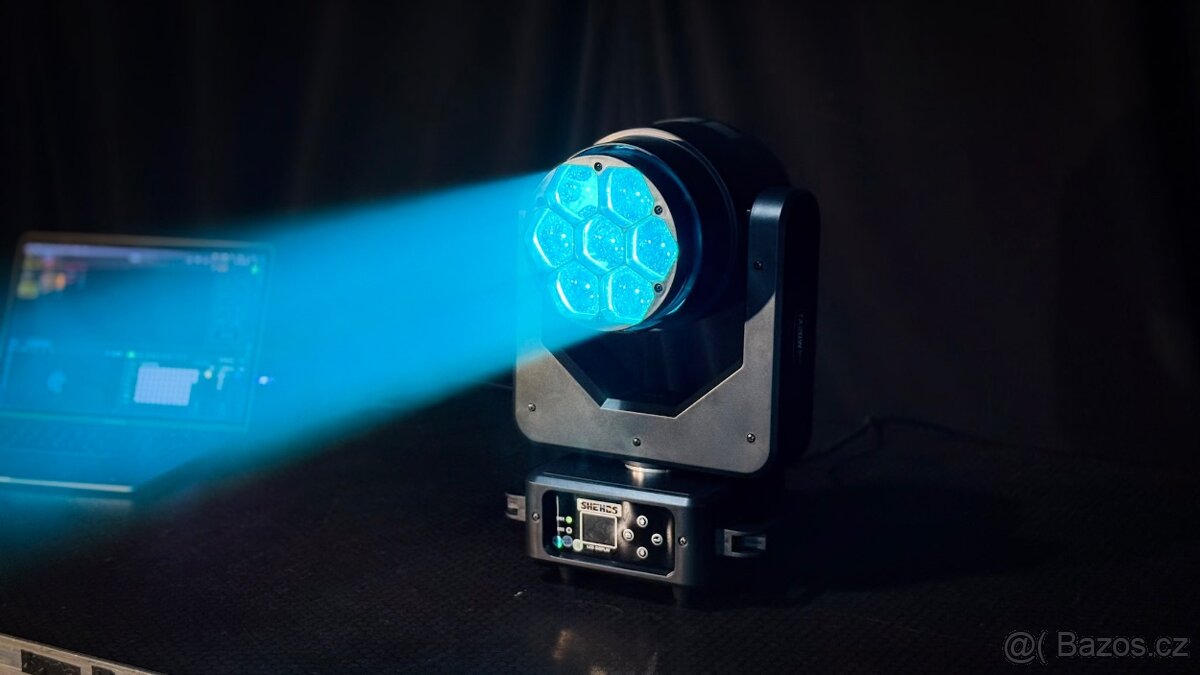 SHEHDS BeeEye 7x20W LED Beam & Wash Otočná hlava - 2