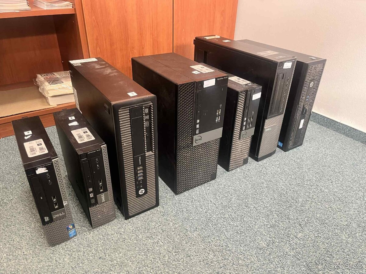 Kancelářské počítače, Dell a HP - 2