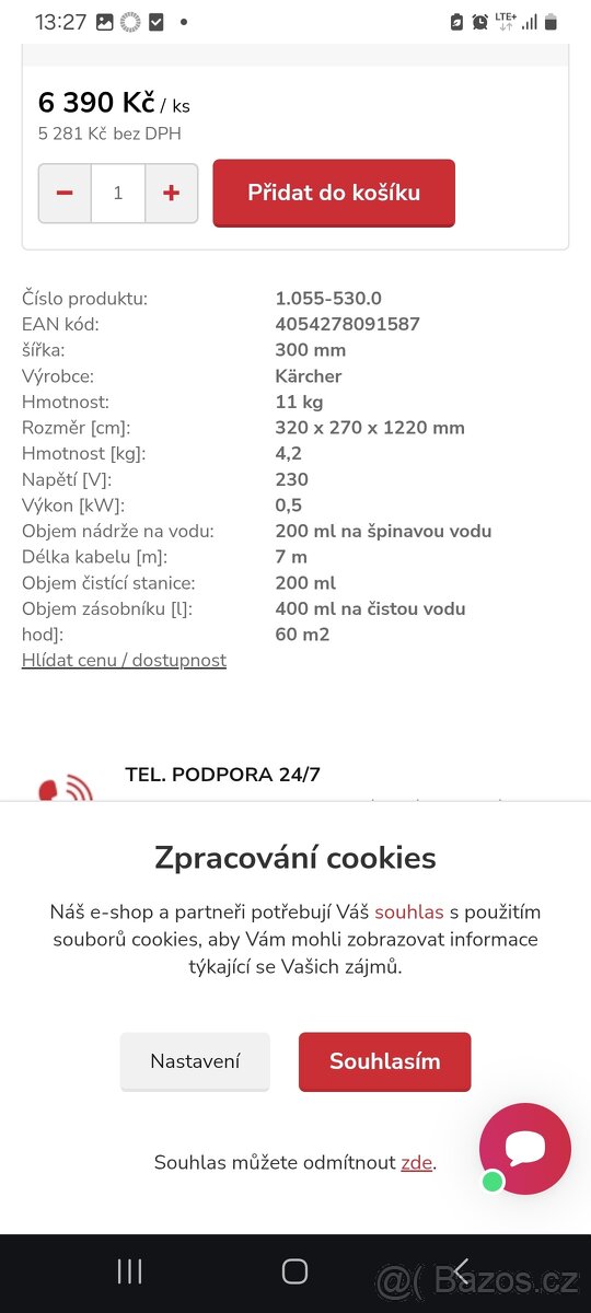 Podlahová myčka karcher - 2