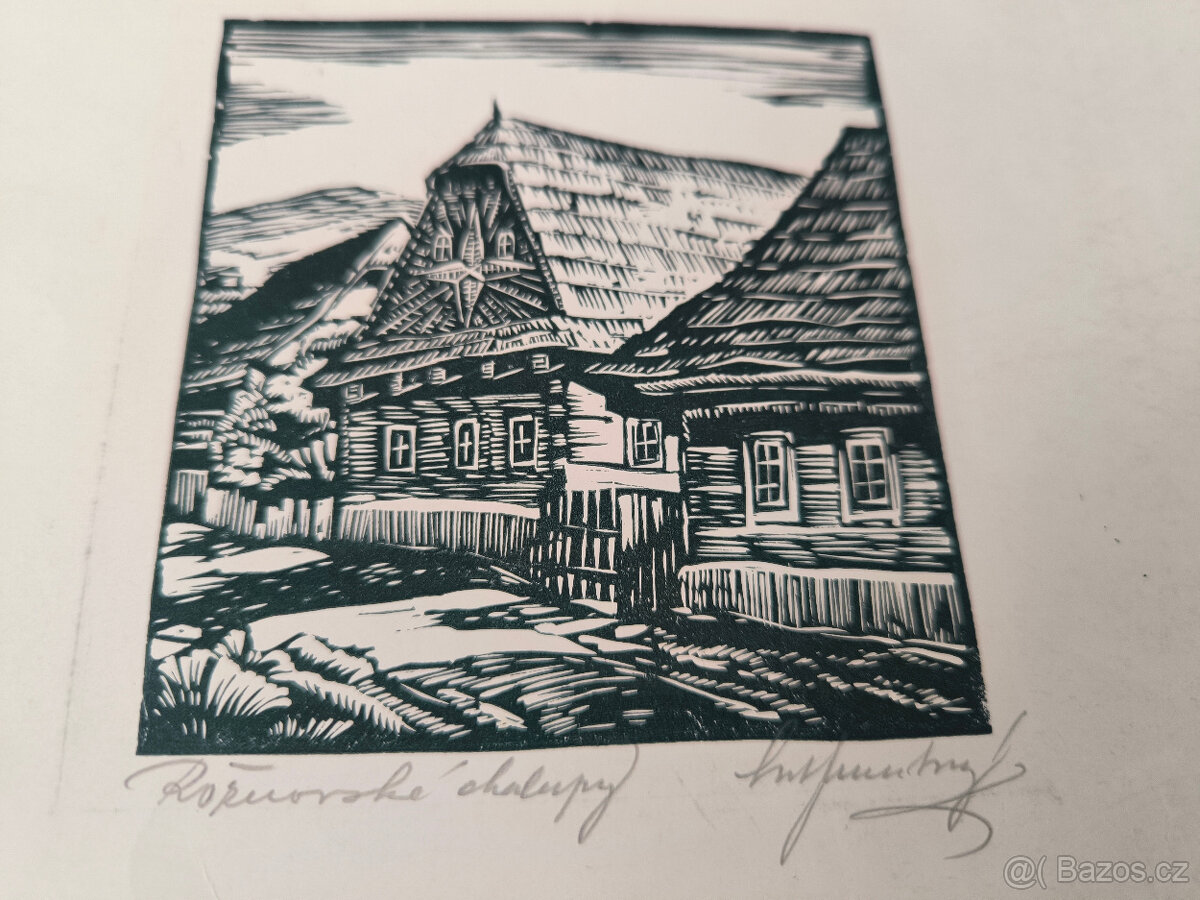 Obraz na papíru - 2