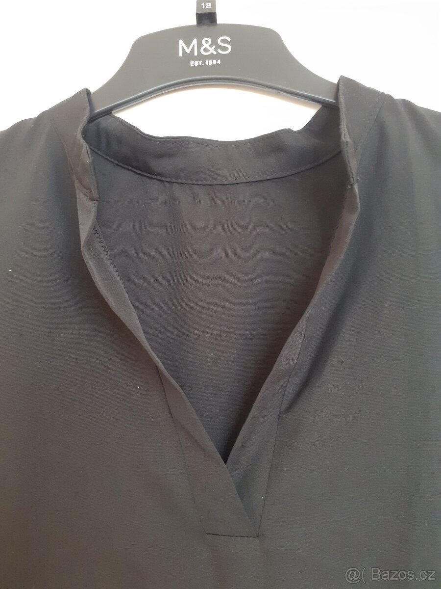 Dámská halenka se síťovanými rukávy SHEIN 46 - 2