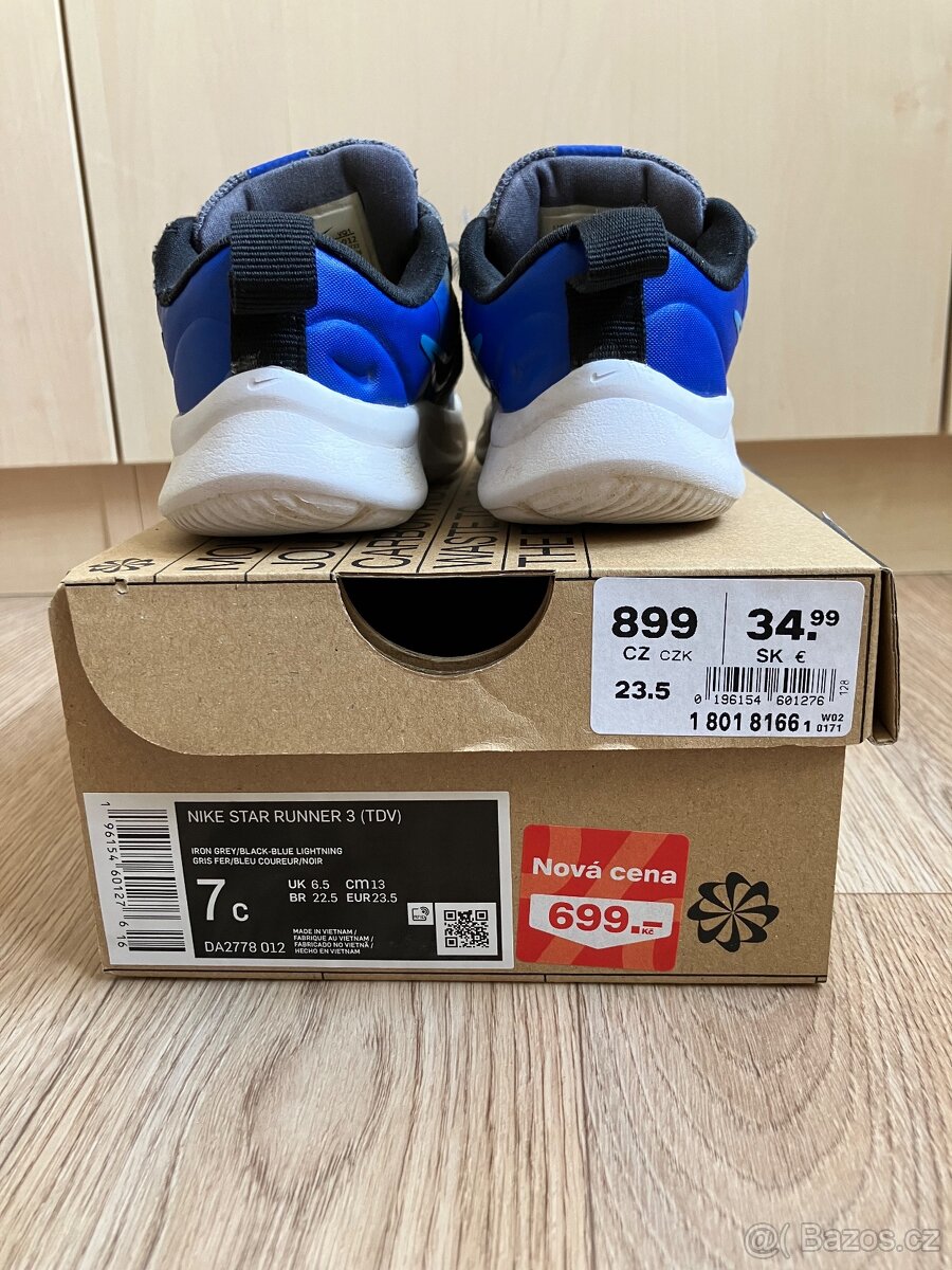 Tenisky Nike vel. 23,5 / 13cm - 2