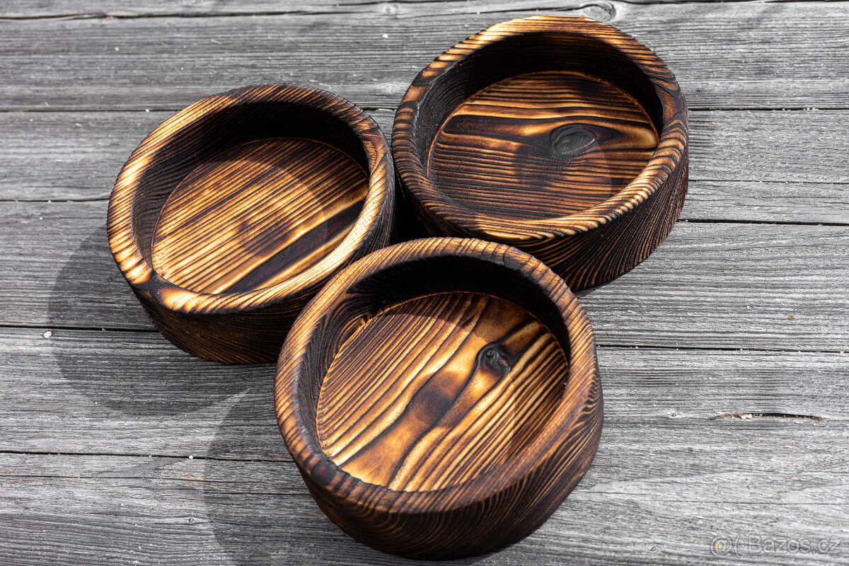 Dřevěná miska - 2