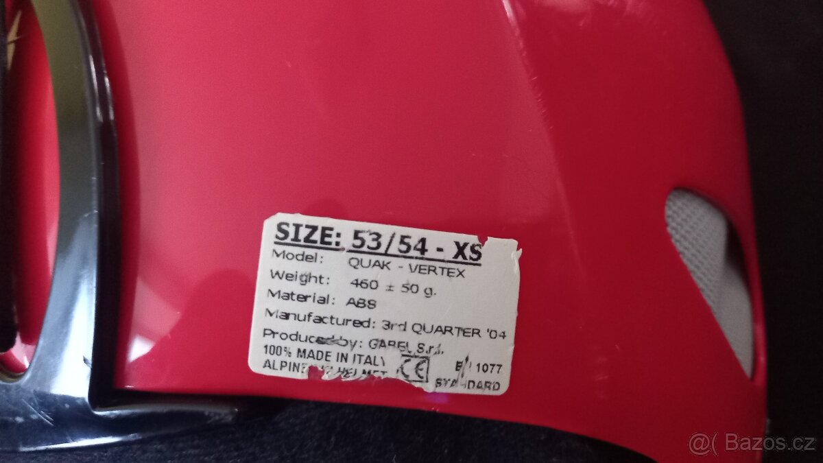 Přilba + brýle - 2