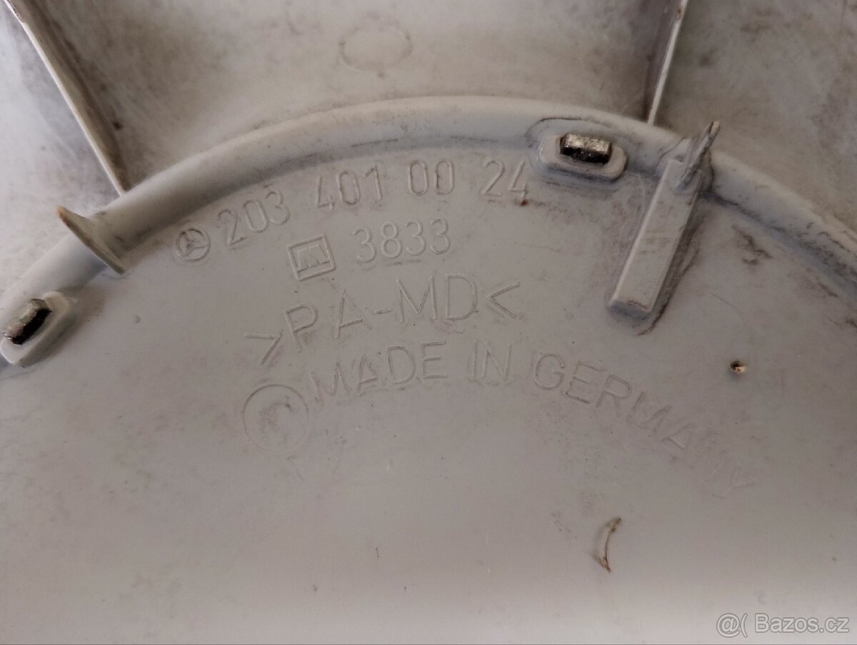 Originál Poklice Mercedes 15" sada - 2