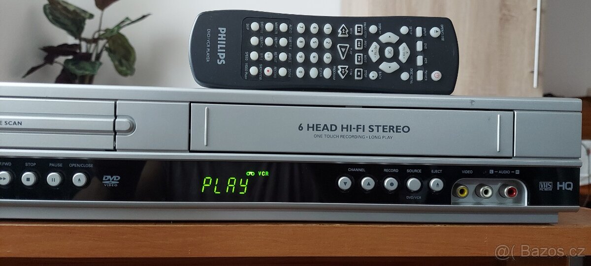 COMBO PHILIPS DVD/VHS DVP 3350V - 2