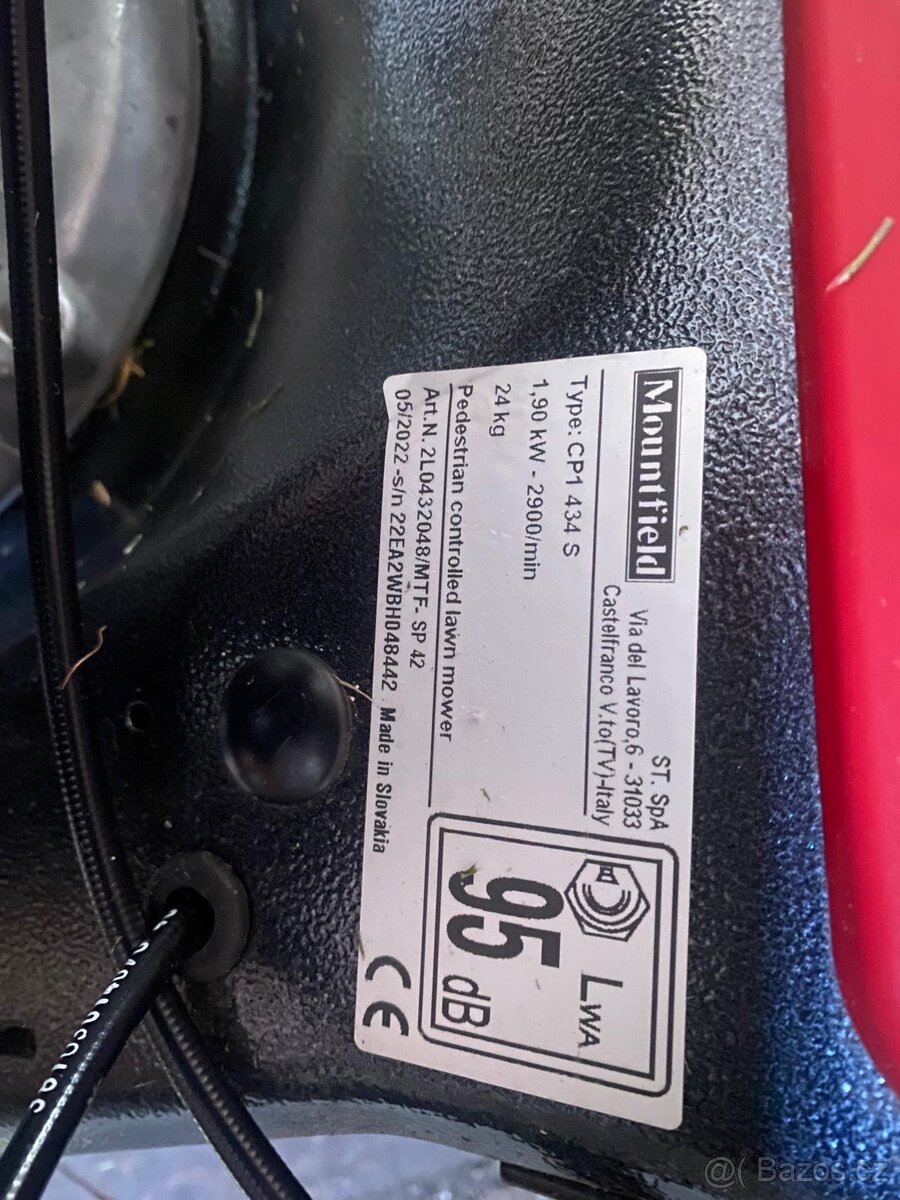 Prodám sekačku Mountfield ST120 OHV 123 - 2