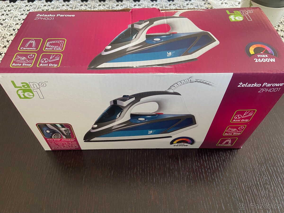 Žehlička napařovací, 2x použitá - 2