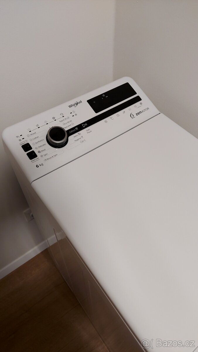 Pračka Whirlpool v záruce, perfektní stav (Praha) - 2