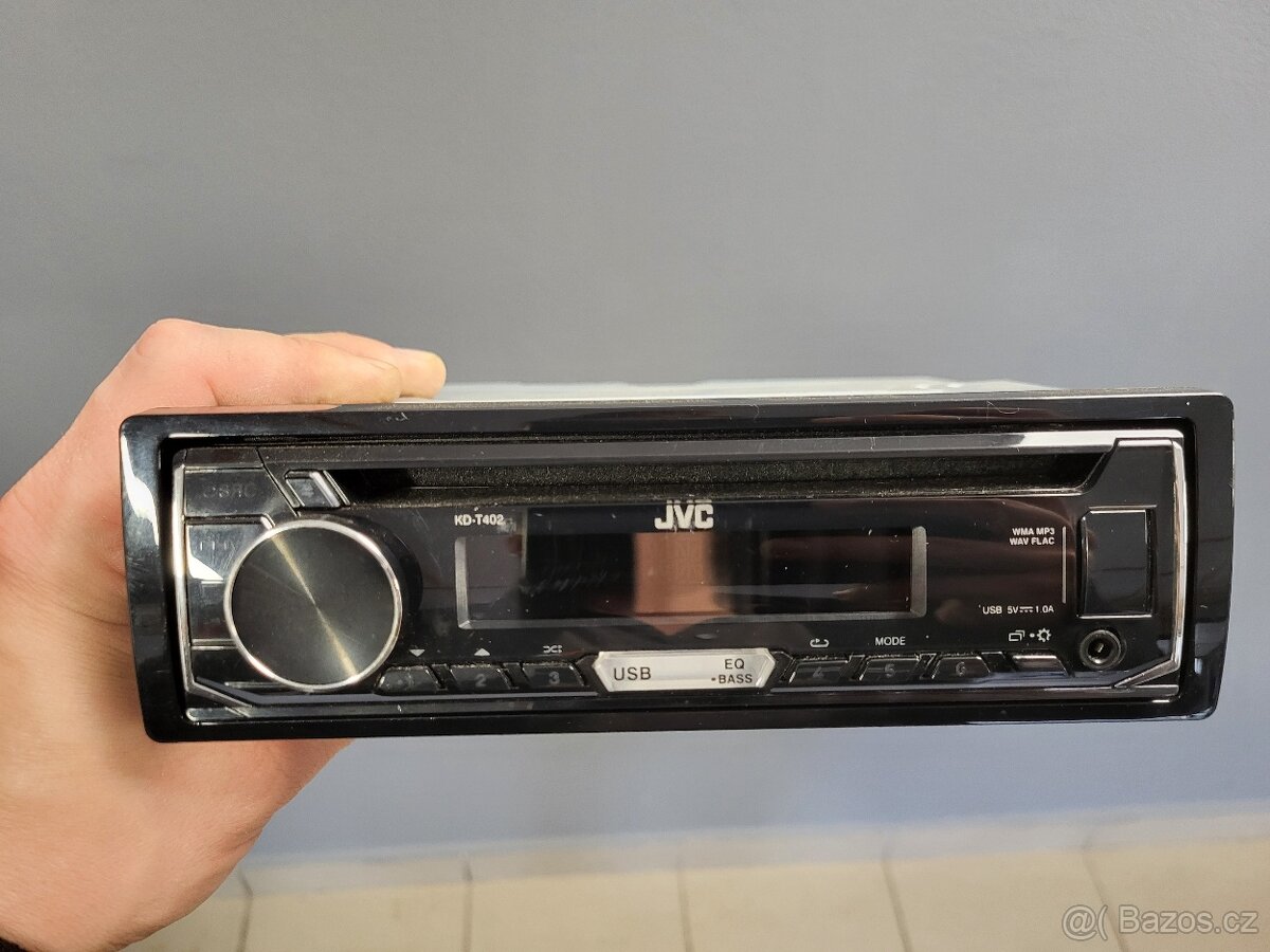 JVC autorádio s CD/MP3/USB/AUX - 2