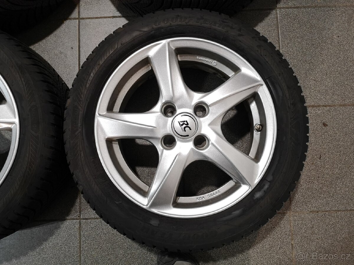 Opel Corsa, Polo, Ibiza alu + celoroční 185/55/15. - 2