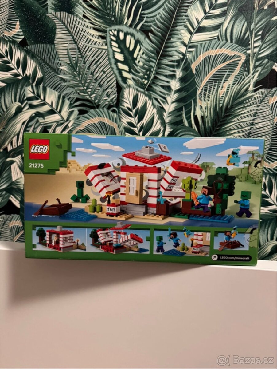 Lego Minecraft 21275 TNT dům v džungli - 2
