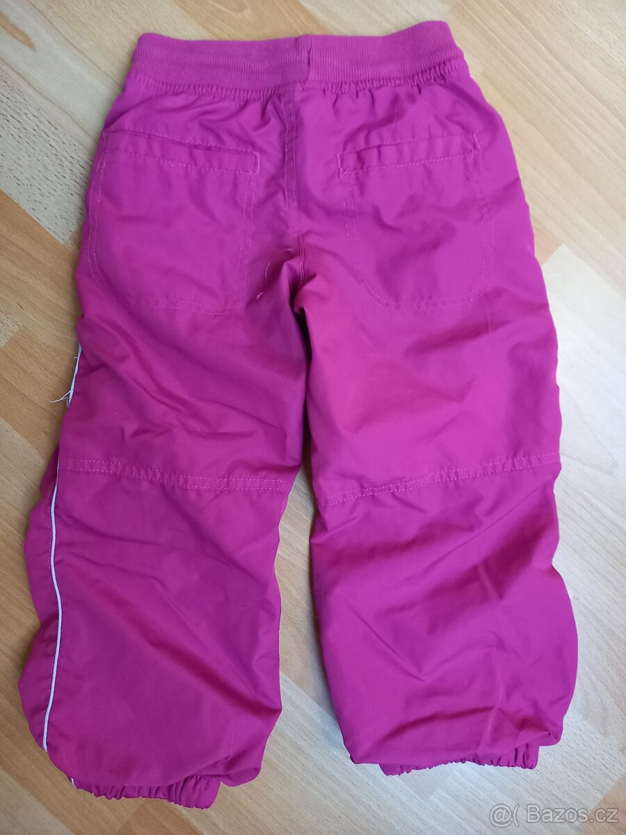 Dětské teplé kalhoty vel. 104 - 2