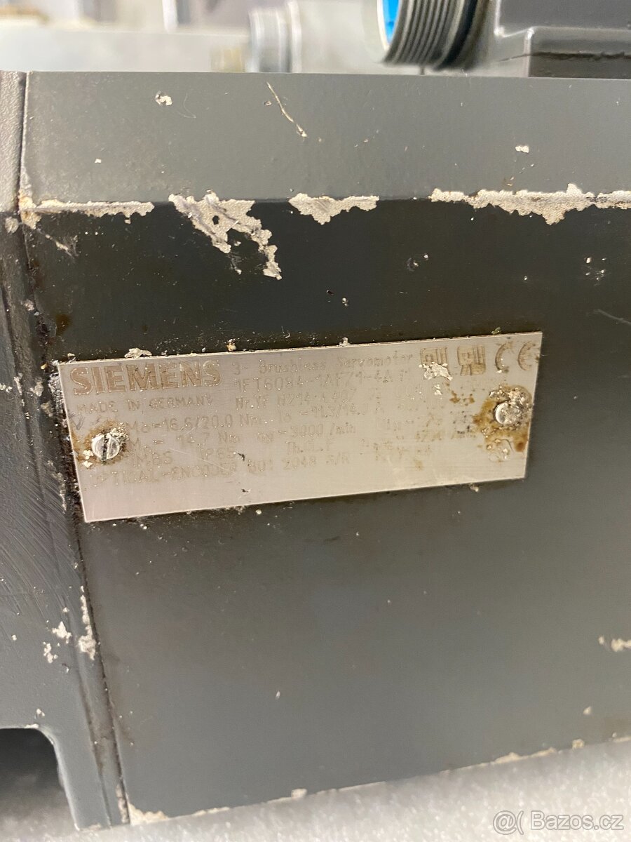 Siemens 3-brushless servomotor 1FT6084-1AF71-4AG1 - 2