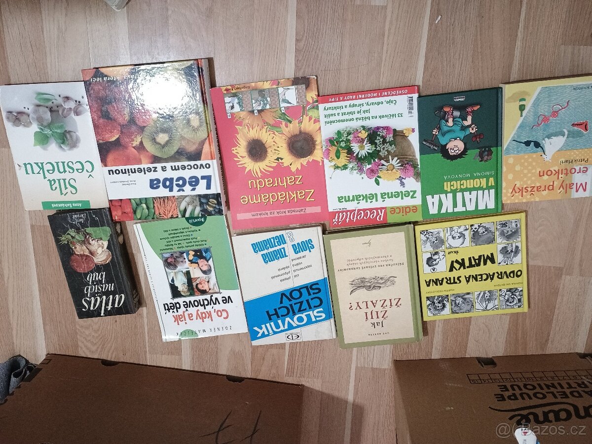 Knihy cena 10-70kc/ks - 2