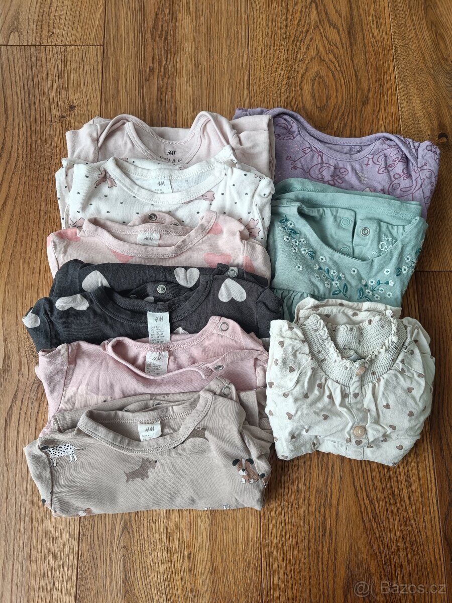 Velký set oblečení pro holčičku 86 - 2