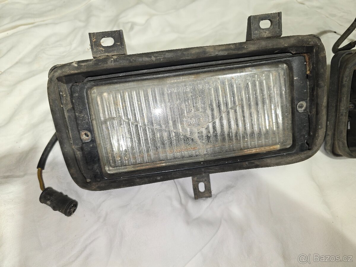 BMW E30 mlhovky s držáky chromák - 2