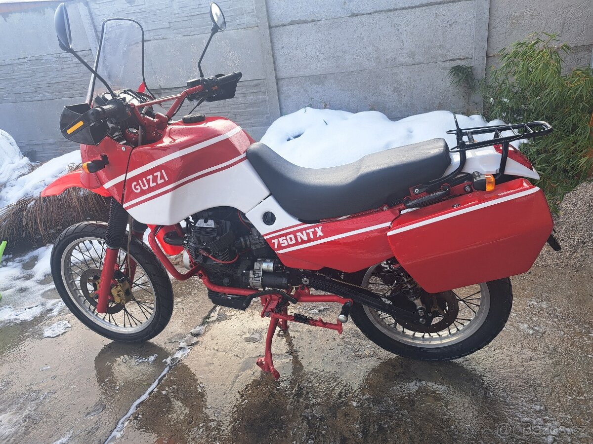 Moto guzzi 750 NTX- výměna - 2