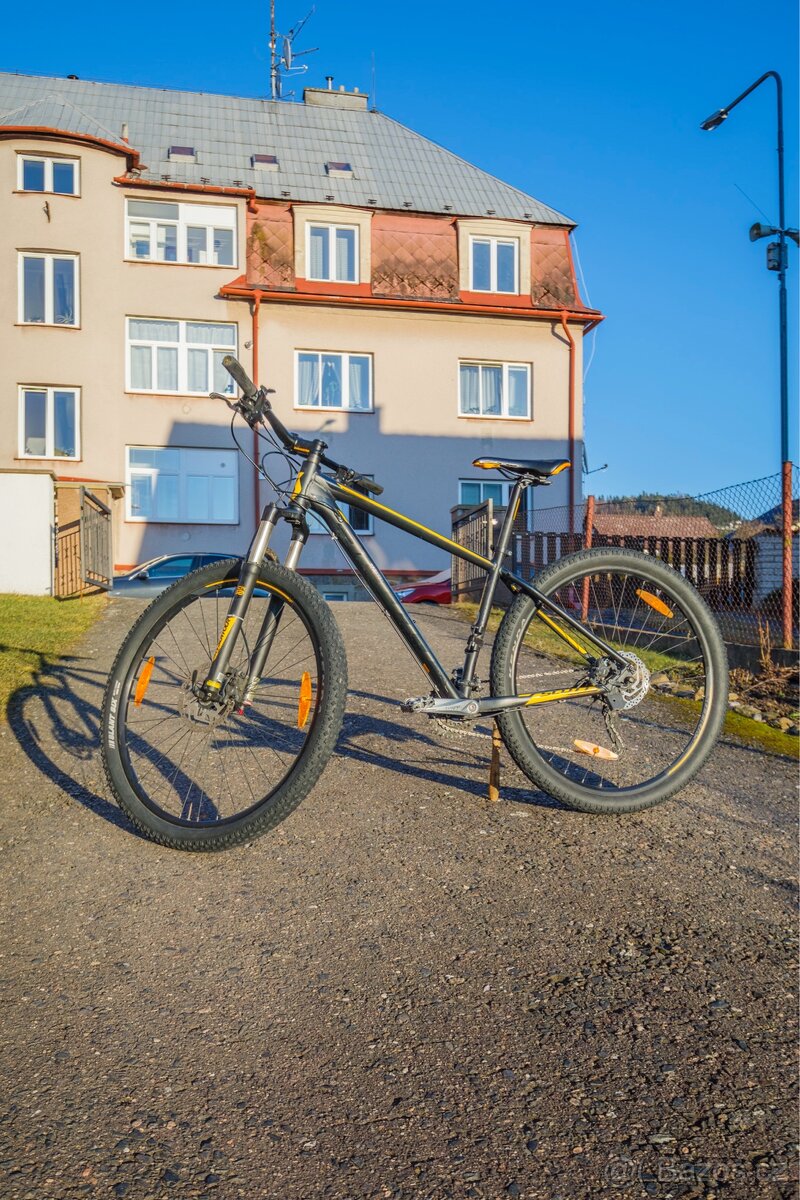 SCOTT ASPECT 730 BLACK/YELLOW 2018 - 2