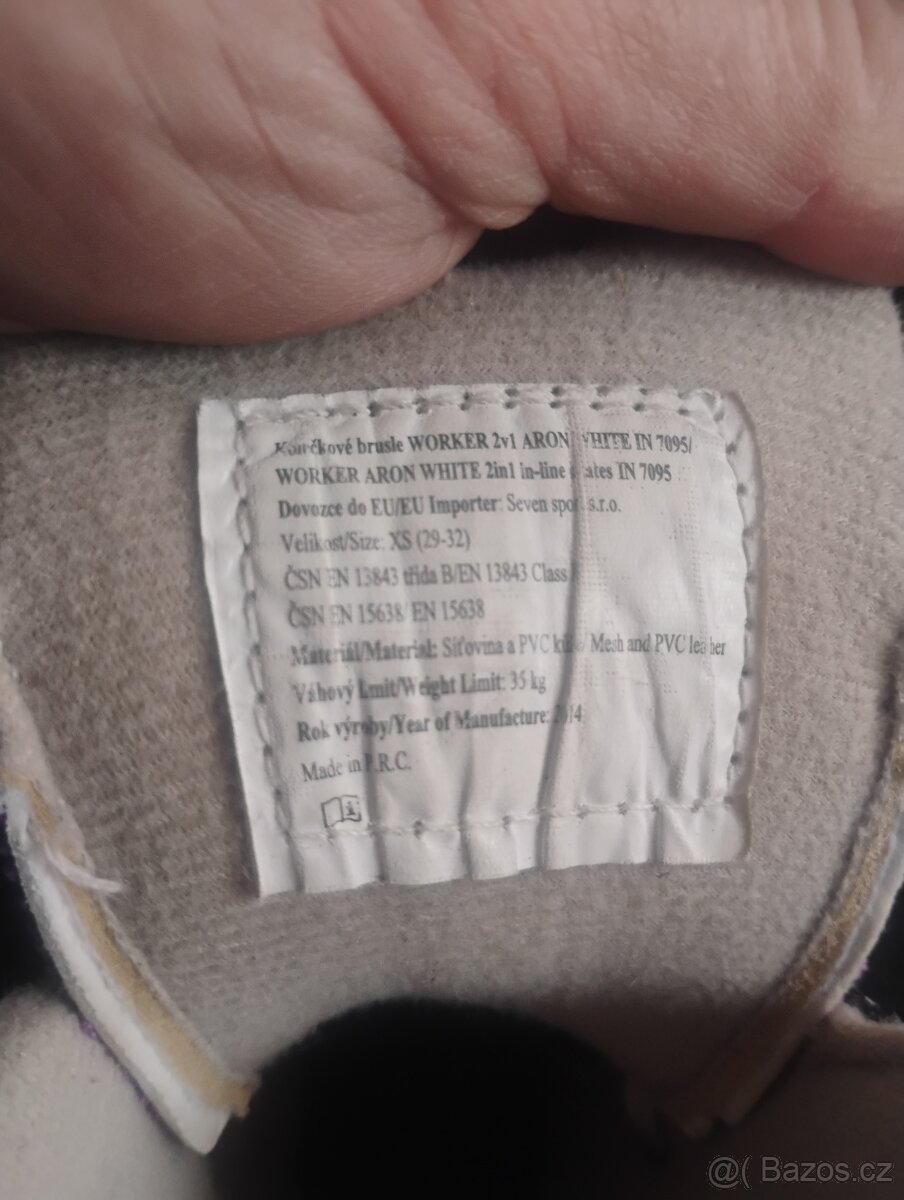 Rostoucí brusle 2v1, vel. 29-32 - 2