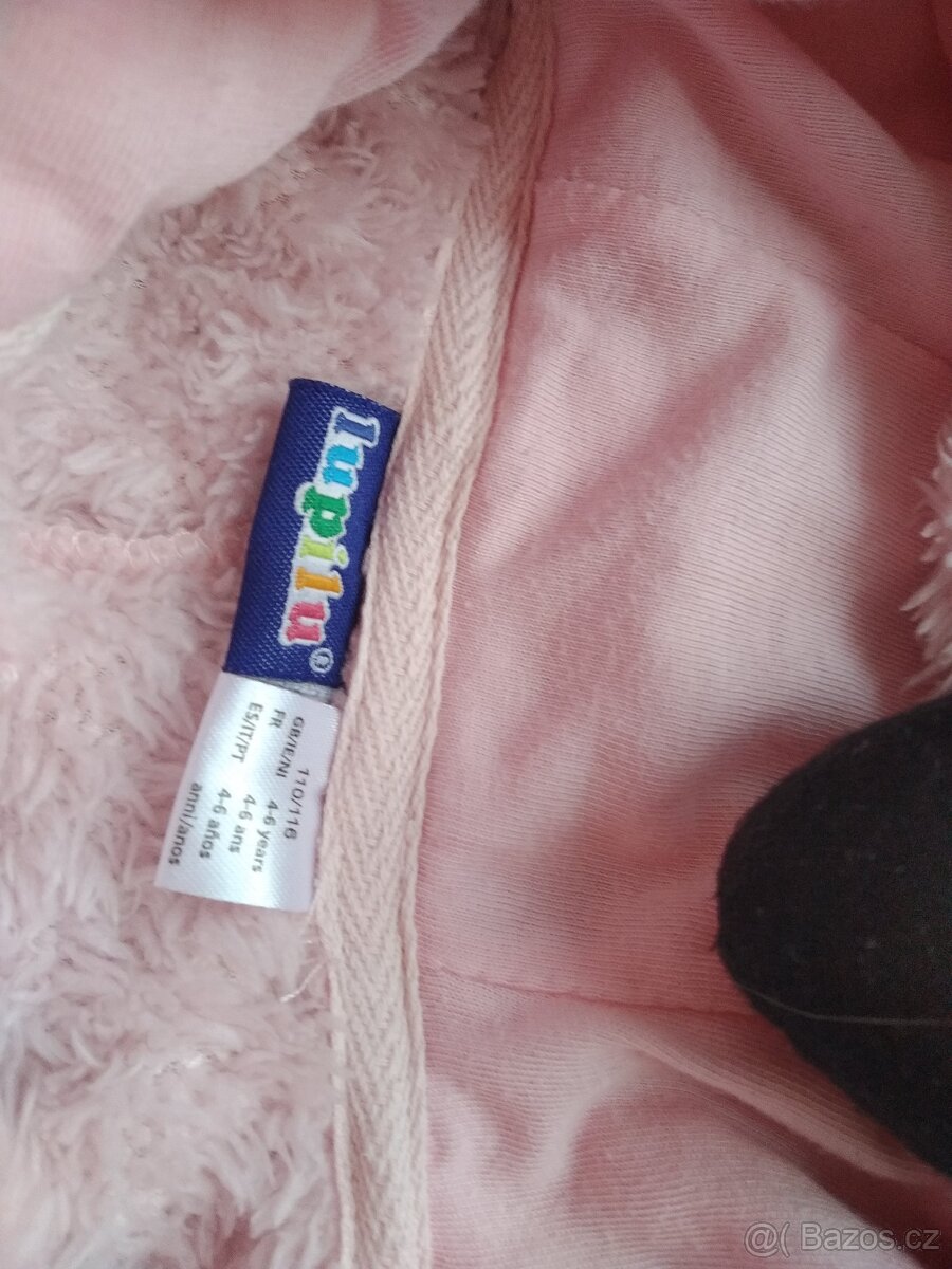 Dívčí teplý overal vel. 110-116 - 2