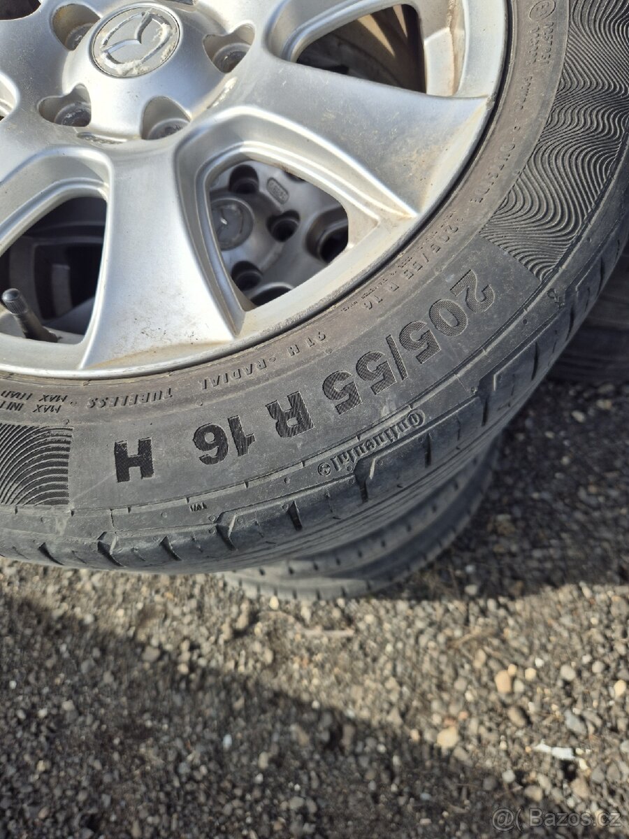 Letní alu kola Mazda 205/55 R16 - 2