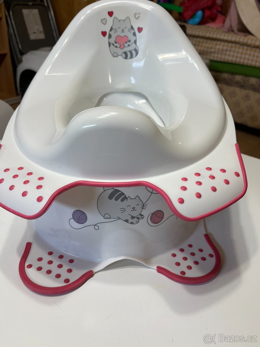 Nočník + nástavec na WC (sada) - 2