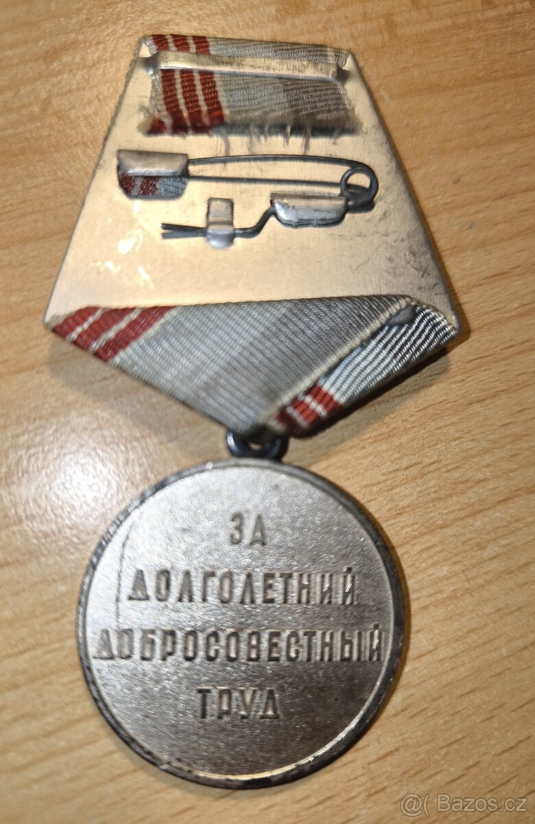 Medaile Veterán práce - SSSR, originál. - 2