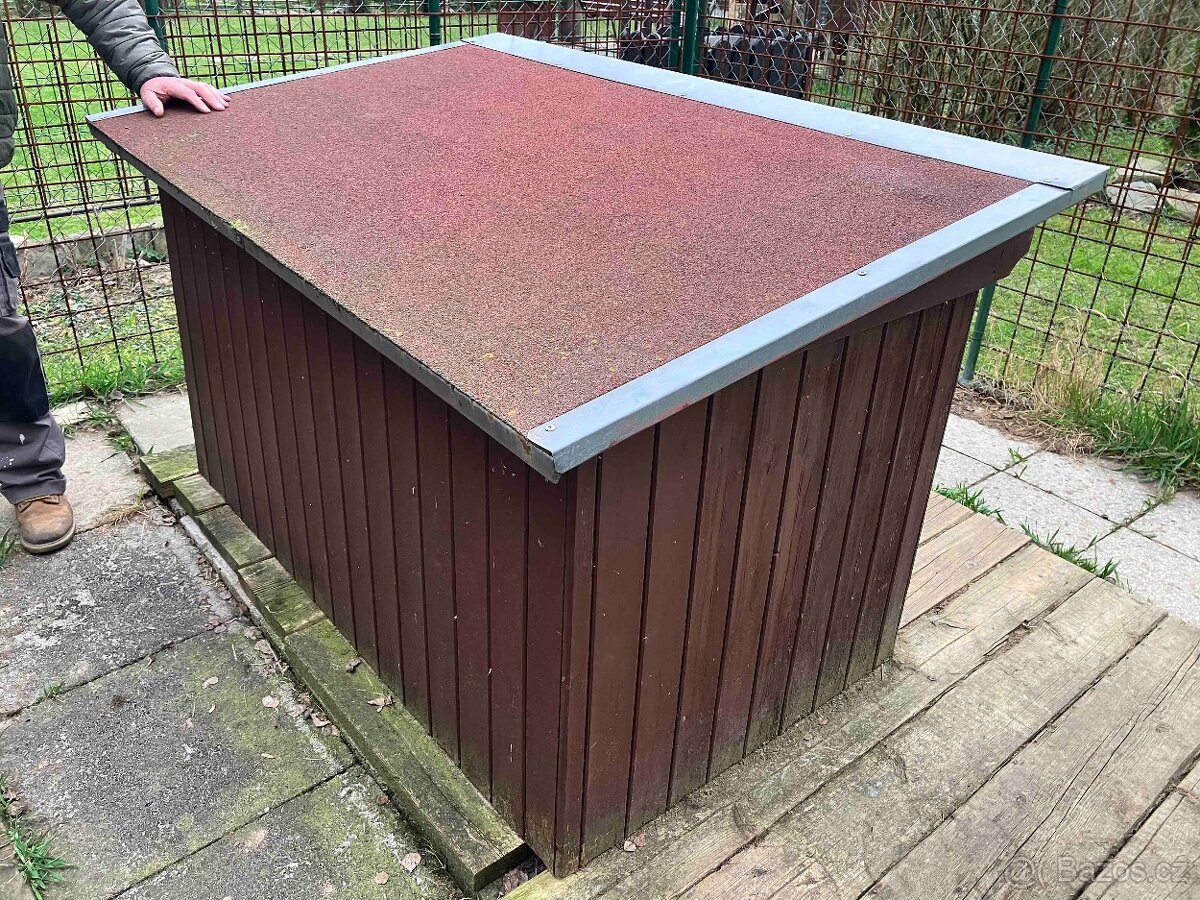 Bouda pro psa - zateplená = ZA ODVOZ - 2