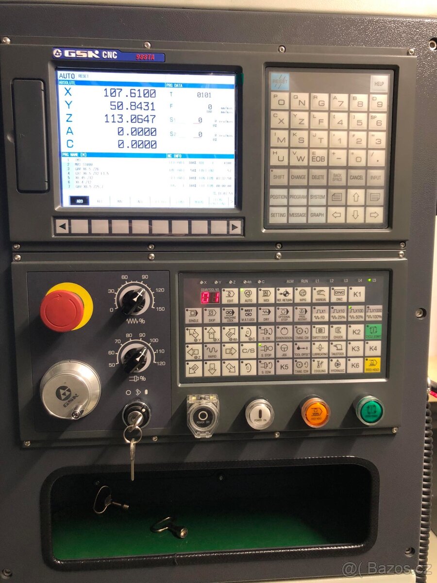 cnc soustruh - 2