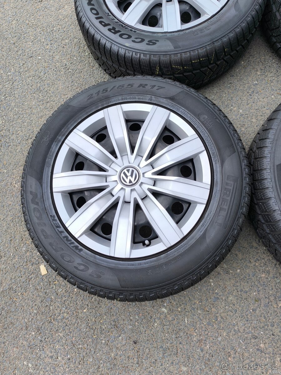 Plechové disky Volkswagen R17 Sada Č.25 - 2