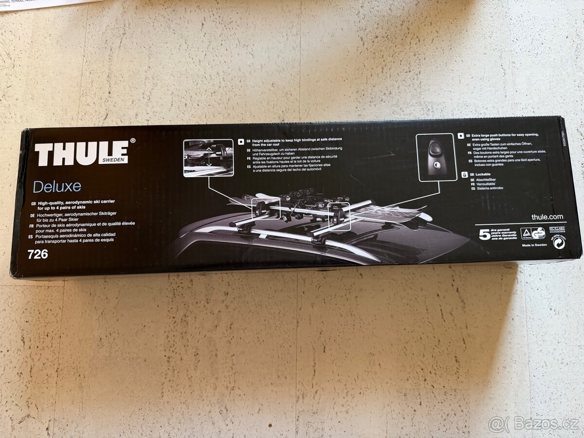 Nosič lyží Thule 726 Deluxe - 2