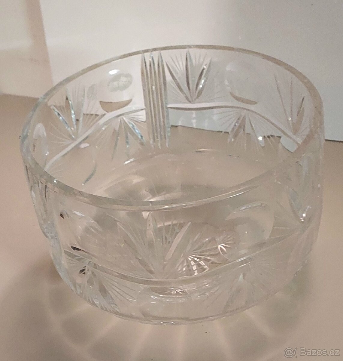 Křišťálová mísa na ovoce vyrobena ve Sklo Bohemia - 2