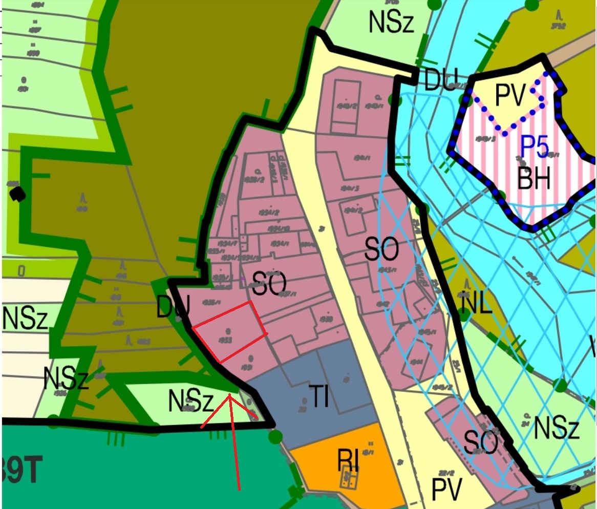 Moravský Krumlov stavební pozemek 425 m2 - 2