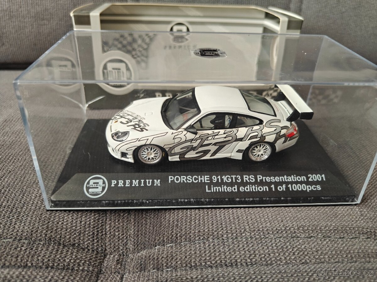 PORSCHE 911 GT3 RS Presentation 2001 1:43 limitovaná edice - 2