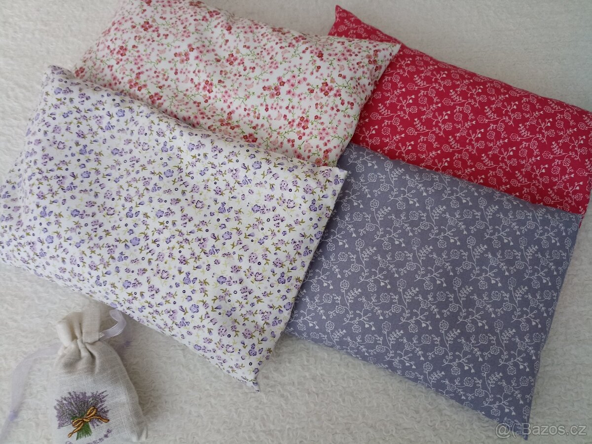 Nahřívací polštářek pohankový s levandulí - 2