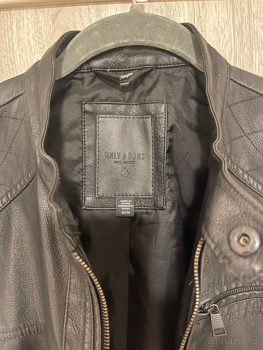 Pánská koženková bunda ONLY & SONS - 2