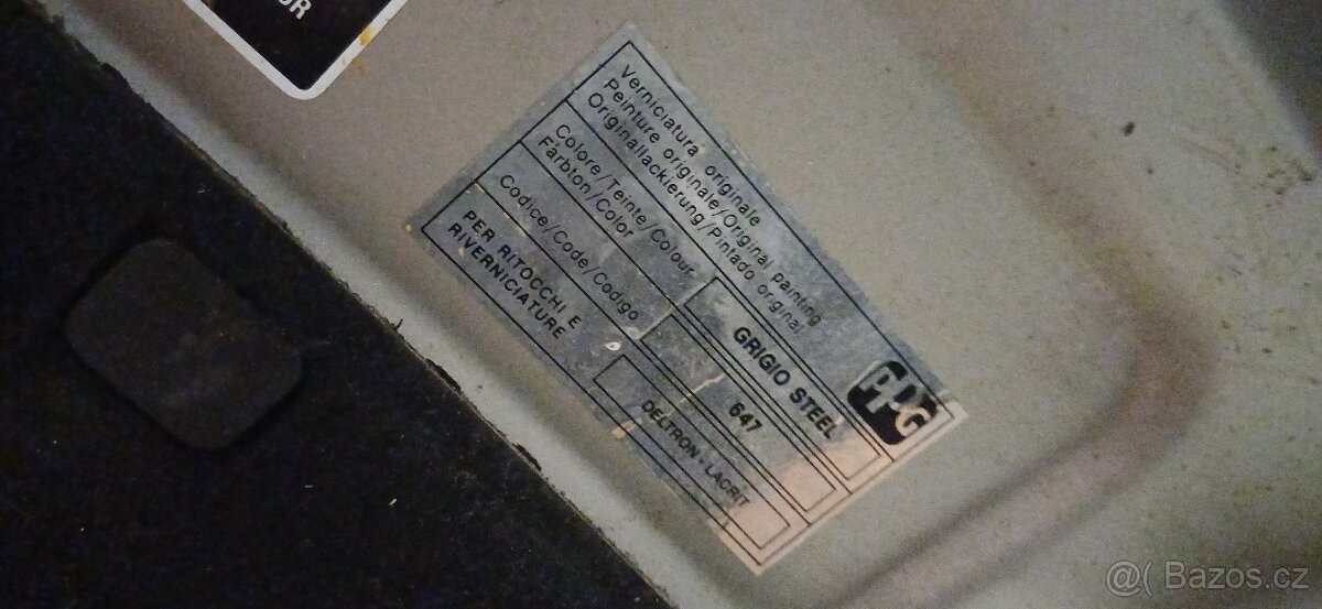 Přední kapota Fiat coupe maranello - 2