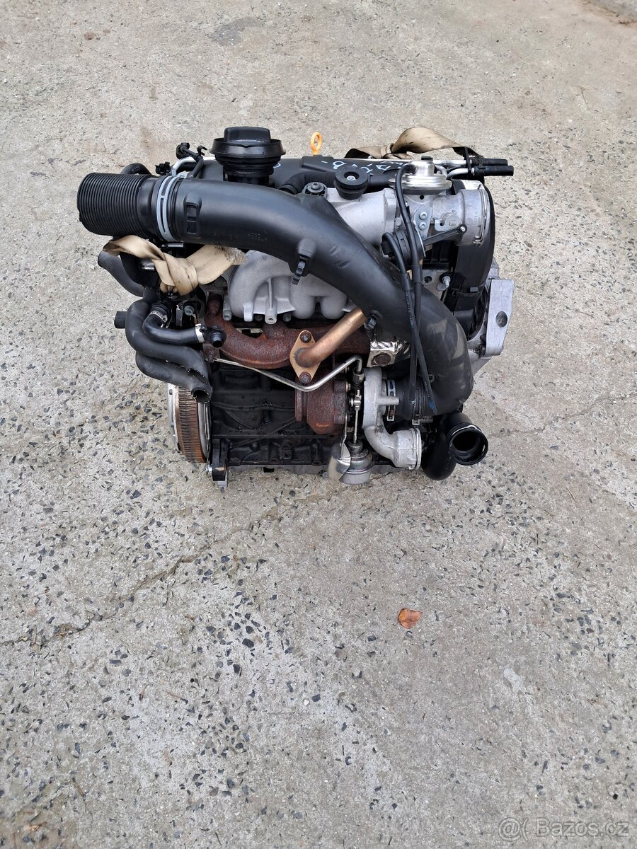 Motor 1,9 tdi 77kw typ BJB super stav a km - 2