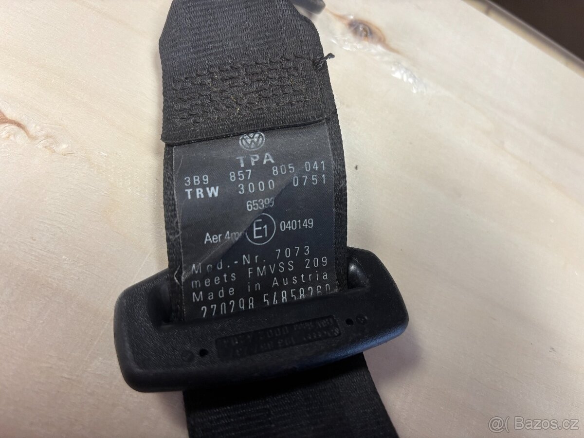 Zadní pravý pás VW Passat - 2